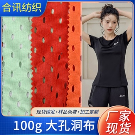 100g大孔洞布